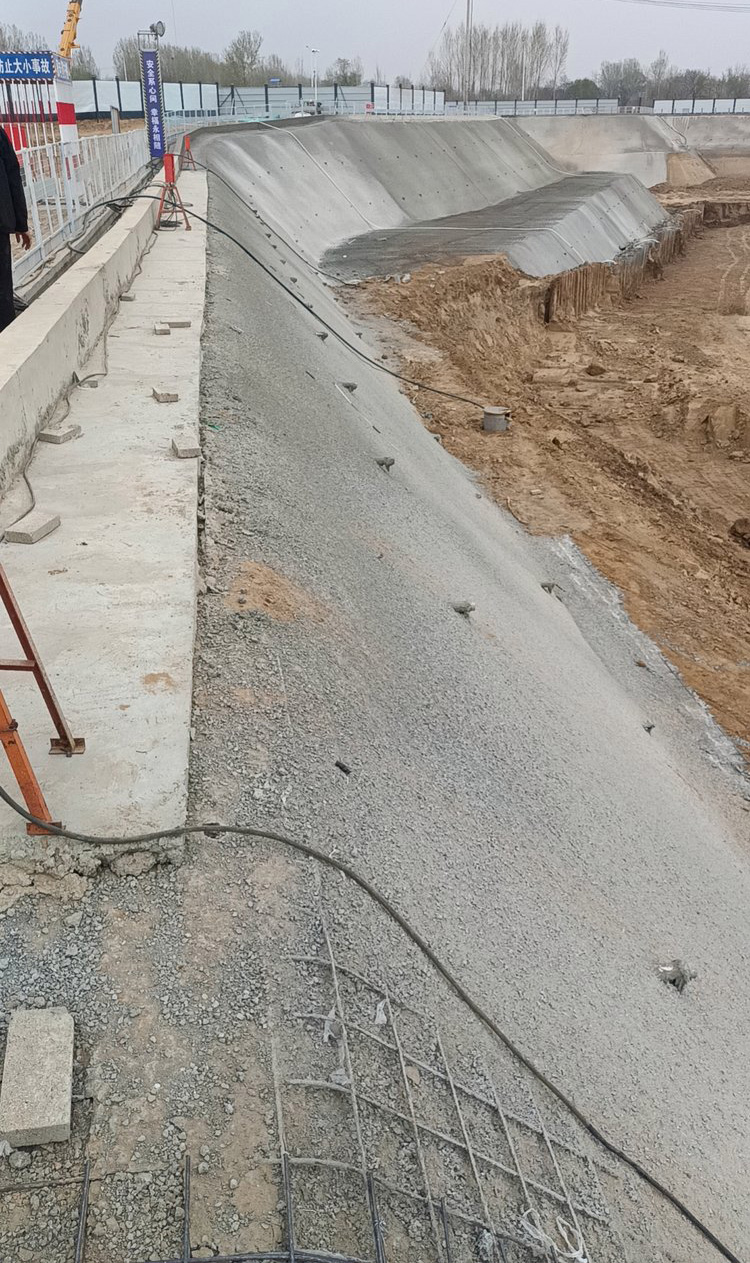 泰安肥城挂网喷浆